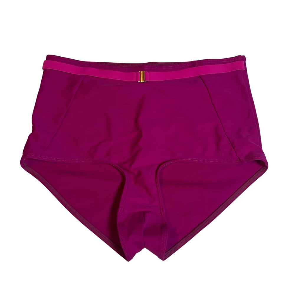 Summersalt Magenta Pink Bikini Bottoms Size 4 High Rise Swim Bottom